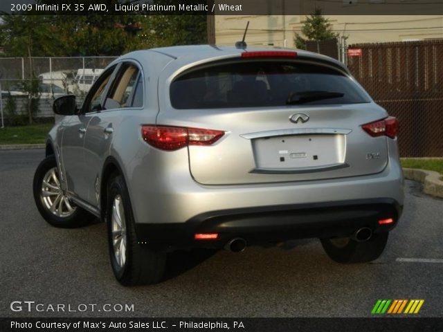 2009 Infiniti FX 35 AWD in Liquid Platinum Metallic