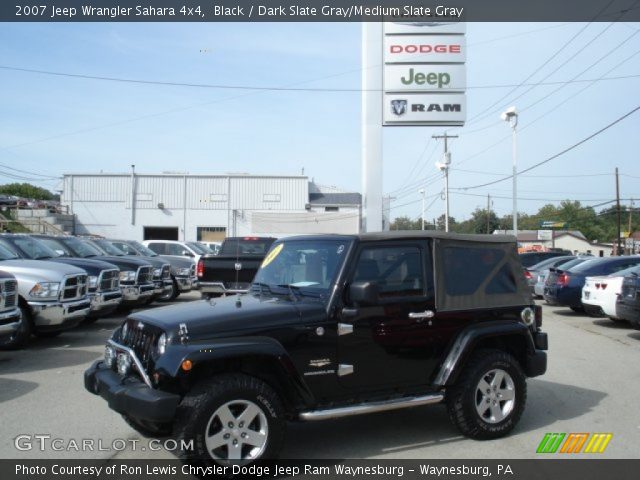 2007 Jeep Wrangler Sahara 4x4 in Black