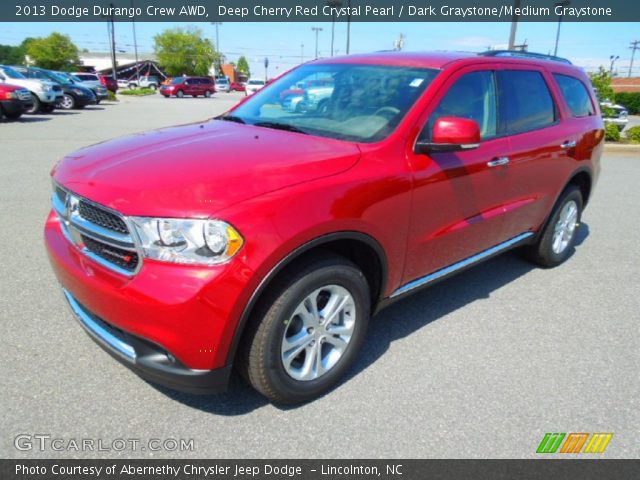 2013 Dodge Durango Crew AWD in Deep Cherry Red Crystal Pearl