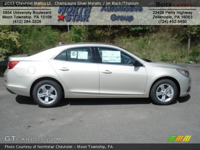 2013 Chevrolet Malibu LS in Champagne Silver Metallic