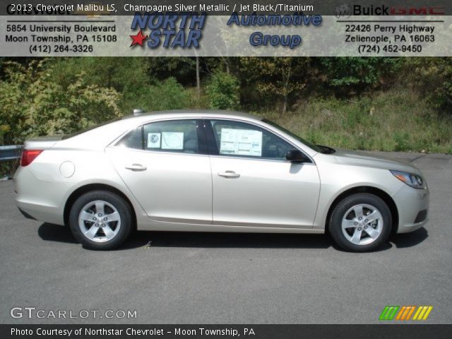 2013 Chevrolet Malibu LS in Champagne Silver Metallic