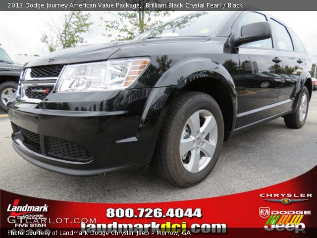 2013 Dodge Journey American Value Package in Brilliant Black Crystal Pearl