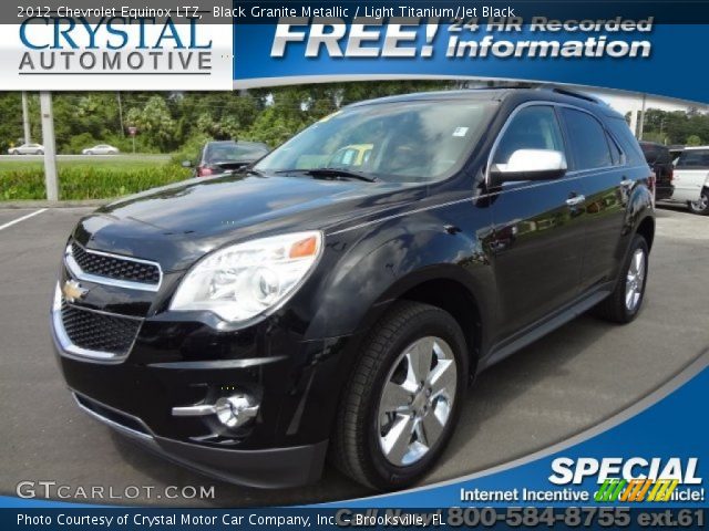 2012 Chevrolet Equinox LTZ in Black Granite Metallic
