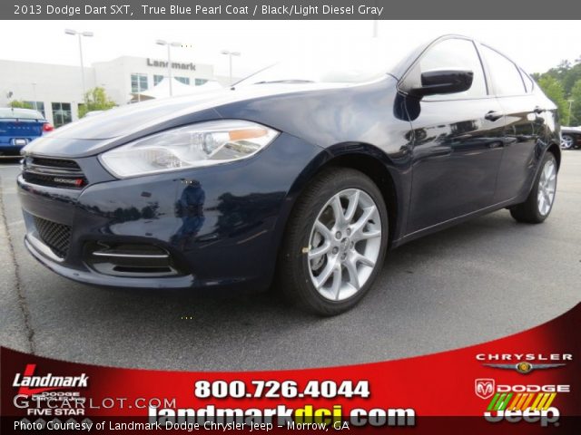 2013 Dodge Dart SXT in True Blue Pearl Coat
