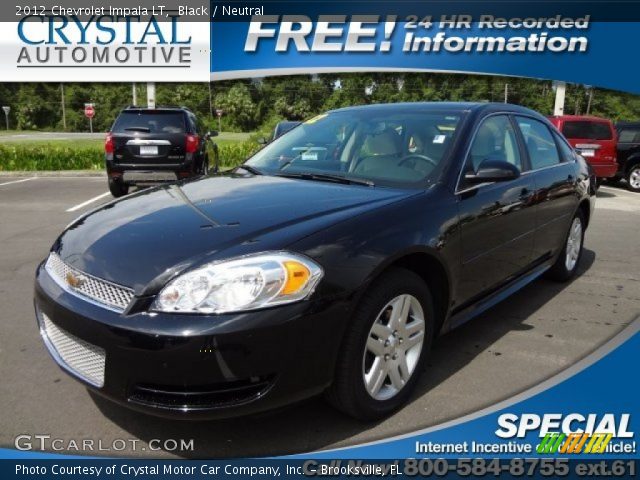 2012 Chevrolet Impala LT in Black
