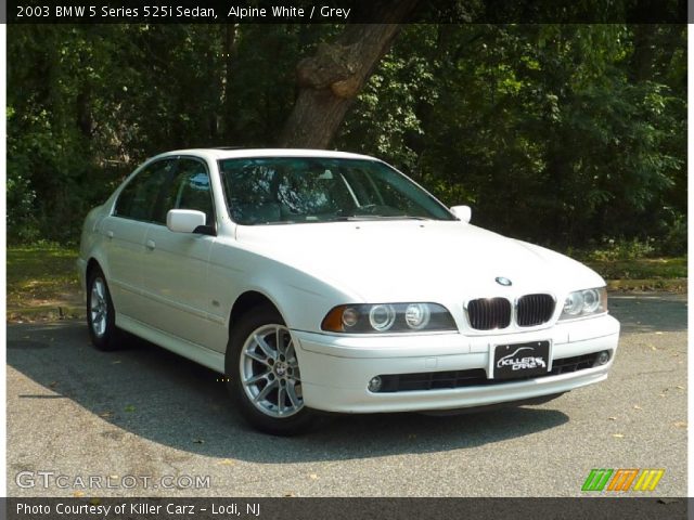 2003 BMW 5 Series 525i Sedan in Alpine White