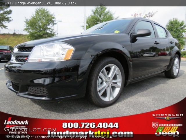 2013 Dodge Avenger SE V6 in Black