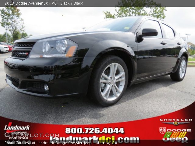 2013 Dodge Avenger SXT V6 in Black