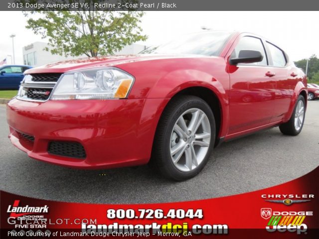 2013 Dodge Avenger SE V6 in Redline 2-Coat Pearl