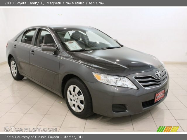 2010 Toyota Camry LE in Magnetic Gray Metallic
