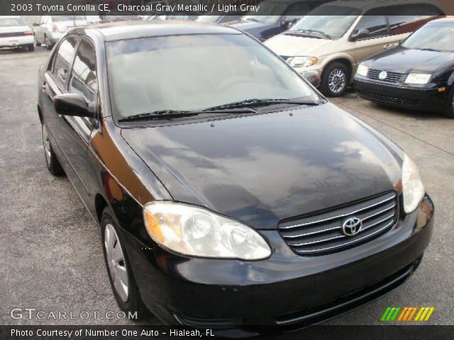 2003 Toyota Corolla CE in Charcoal Gray Metallic