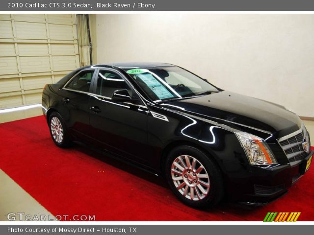 2010 Cadillac CTS 3.0 Sedan in Black Raven