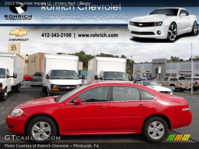 2011 Chevrolet Impala LS in Victory Red