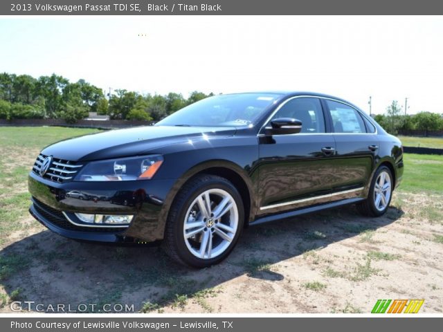 2013 Volkswagen Passat TDI SE in Black