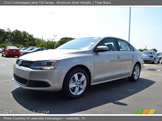 2013 Volkswagen Jetta TDI Sedan in Moonrock Silver Metallic