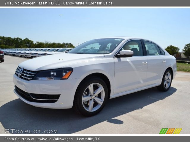 2013 Volkswagen Passat TDI SE in Candy White