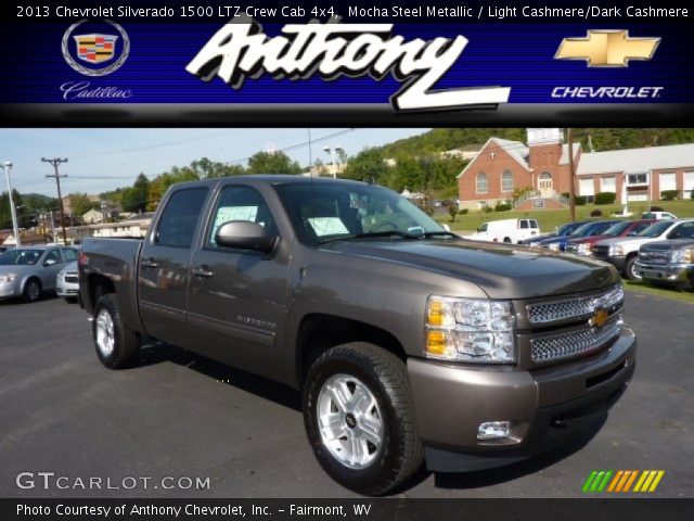 2013 Chevrolet Silverado 1500 LTZ Crew Cab 4x4 in Mocha Steel Metallic