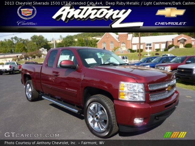 2013 Chevrolet Silverado 1500 LTZ Extended Cab 4x4 in Deep Ruby Metallic