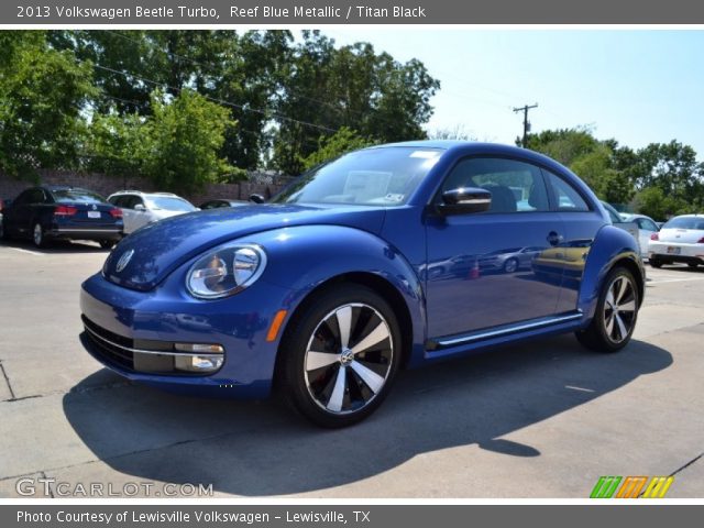 2013 Volkswagen Beetle Turbo in Reef Blue Metallic