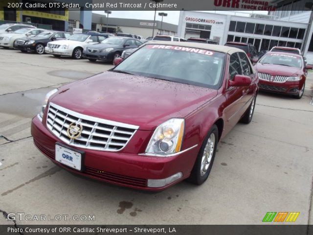 2007 Cadillac DTS Sedan in Crystal Red Tintcoat