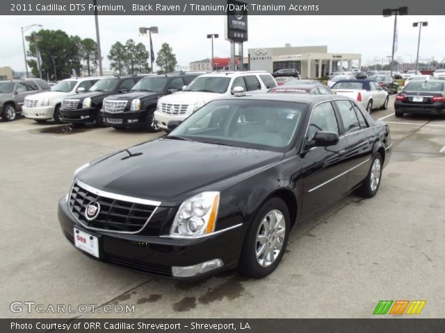 2011 Cadillac DTS Premium in Black Raven