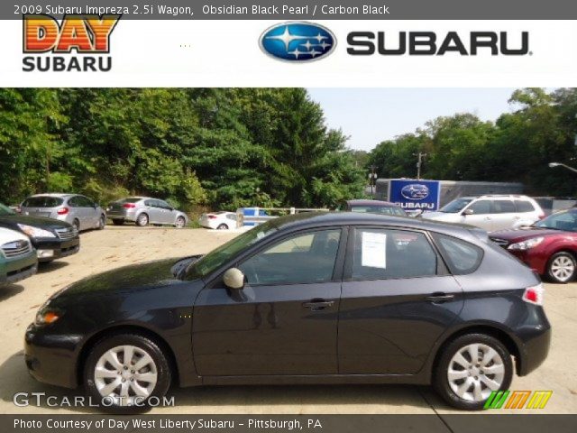 2009 Subaru Impreza 2.5i Wagon in Obsidian Black Pearl