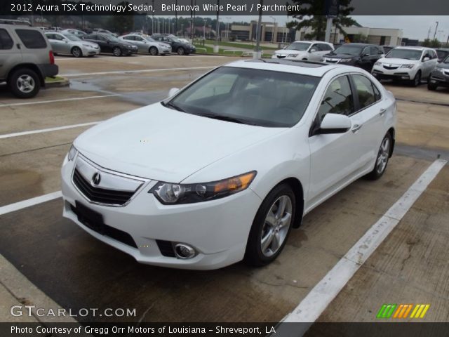 2012 Acura TSX Technology Sedan in Bellanova White Pearl