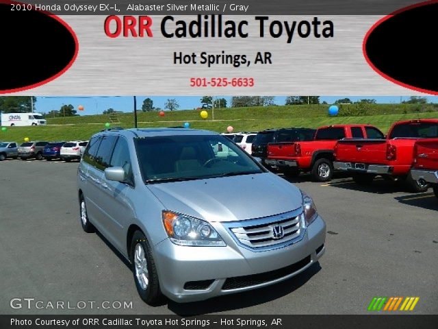 2010 Honda Odyssey EX-L in Alabaster Silver Metallic