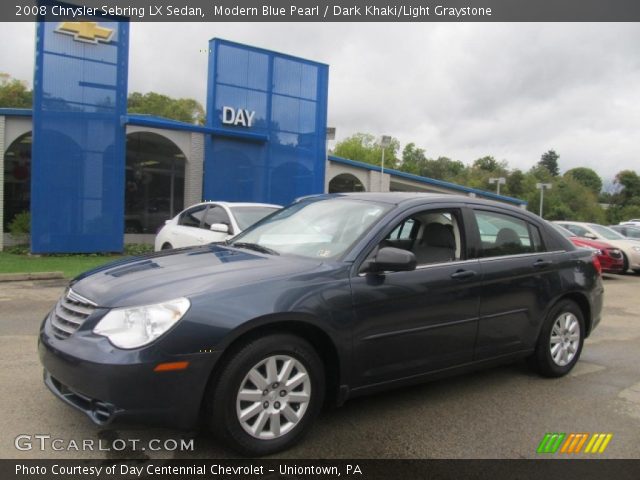2008 Chrysler Sebring LX Sedan in Modern Blue Pearl