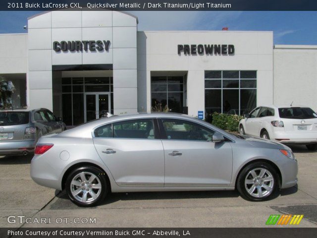 2011 Buick LaCrosse CXL in Quicksilver Metallic