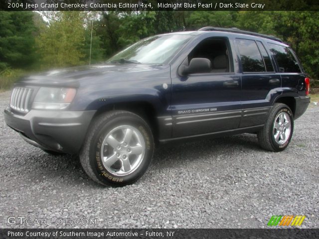 2004 Jeep Grand Cherokee Columbia Edition 4x4 in Midnight Blue Pearl