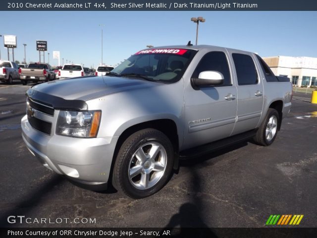 2010 Chevrolet Avalanche LT 4x4 in Sheer Silver Metallic