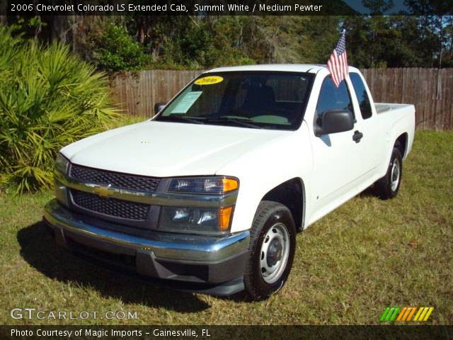 2006 Chevrolet Colorado LS Extended Cab in Summit White