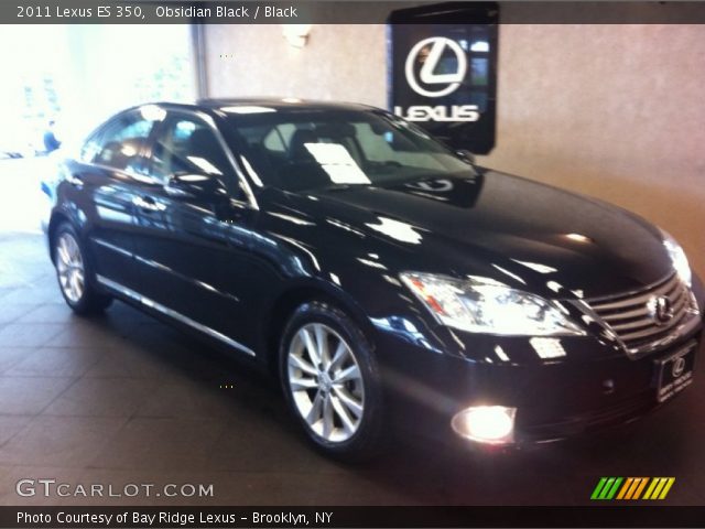 2011 Lexus ES 350 in Obsidian Black