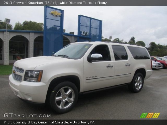 2013 Chevrolet Suburban LTZ 4x4 in White Diamond Tricoat
