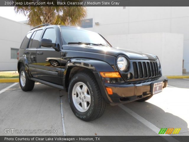 2007 Jeep Liberty Sport 4x4 in Black Clearcoat