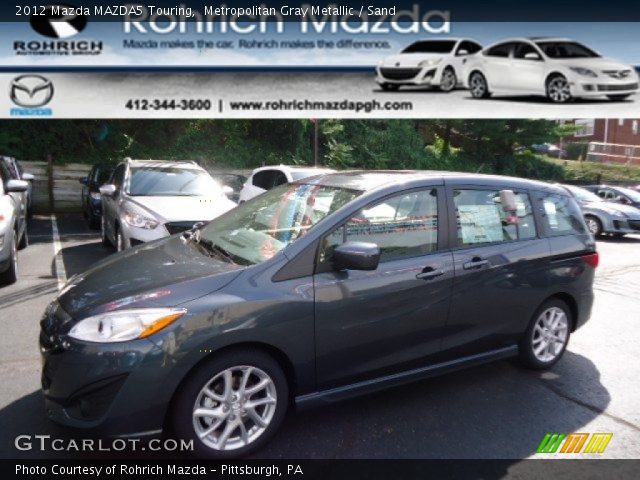 2012 Mazda MAZDA5 Touring in Metropolitan Gray Metallic