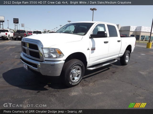 2012 Dodge Ram 3500 HD ST Crew Cab 4x4 in Bright White