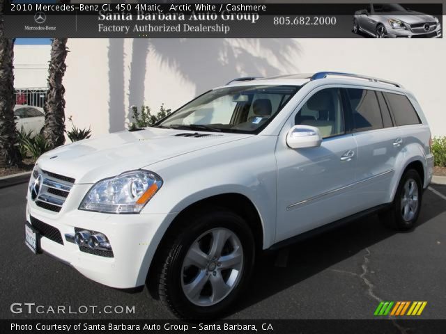 2010 Mercedes-Benz GL 450 4Matic in Arctic White