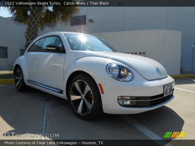 2012 Volkswagen Beetle Turbo in Candy White