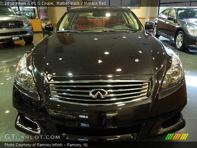 2012 Infiniti G IPL G Coupe in Malbec Black