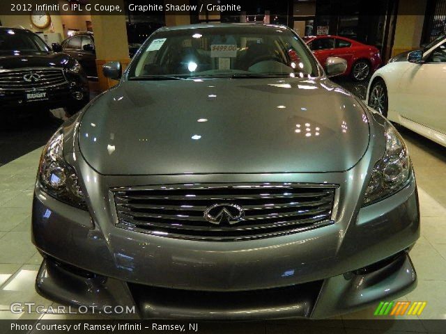 2012 Infiniti G IPL G Coupe in Graphite Shadow