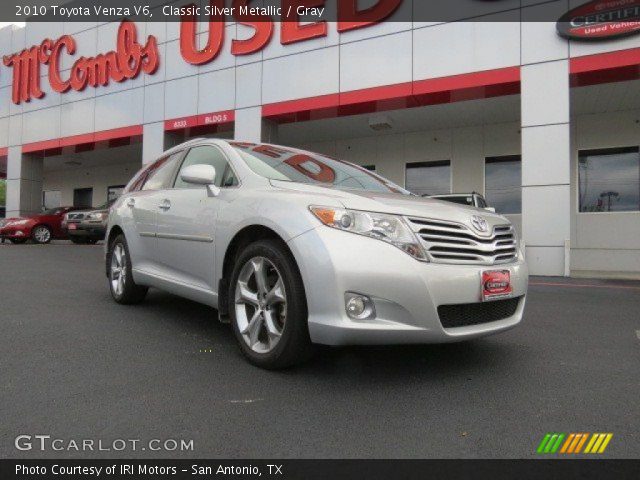 2010 Toyota Venza V6 in Classic Silver Metallic
