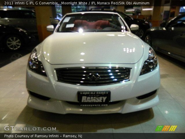 2013 Infiniti G IPL G Convertible in Moonlight White