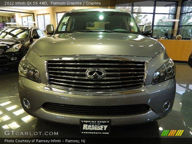 2012 Infiniti QX 56 4WD in Platinum Graphite