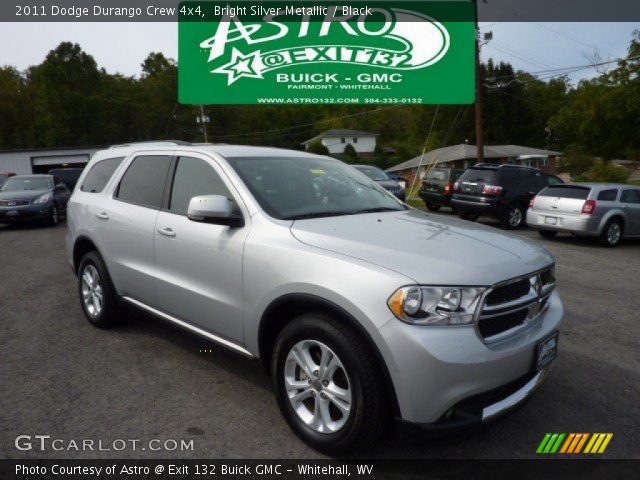 2011 Dodge Durango Crew 4x4 in Bright Silver Metallic