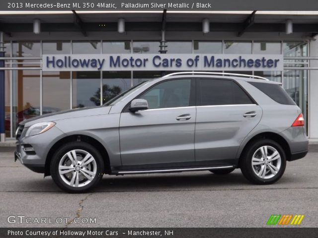 2013 Mercedes-Benz ML 350 4Matic in Palladium Silver Metallic