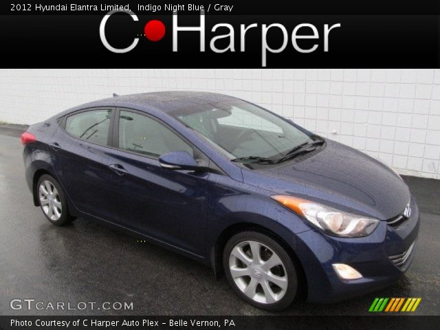 2012 Hyundai Elantra Limited in Indigo Night Blue