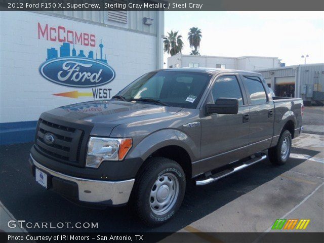 2012 Ford F150 XL SuperCrew in Sterling Gray Metallic