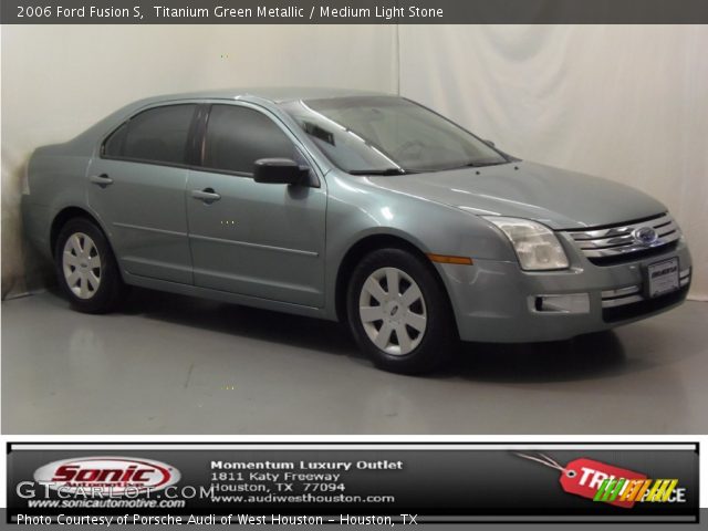 2006 Ford Fusion S in Titanium Green Metallic